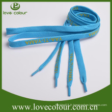 Custom imprimé Polyester Tubular Shoelace Wholesale